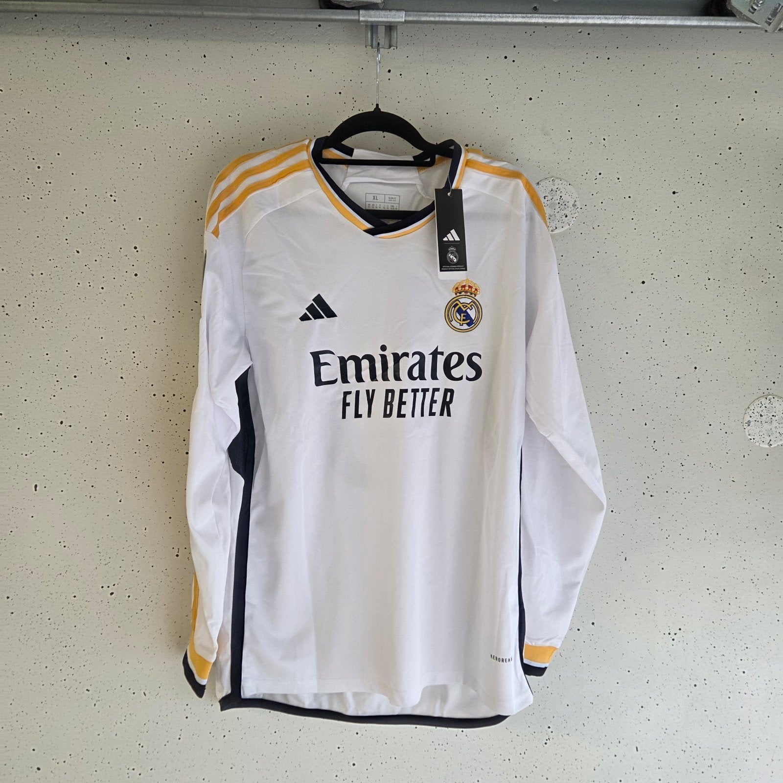 Real Madrid Bellingham Thuisshirt Lange Mouwen Maat XL, Maat XL, Ophalen of Verzenden, Nieuw, Shirt