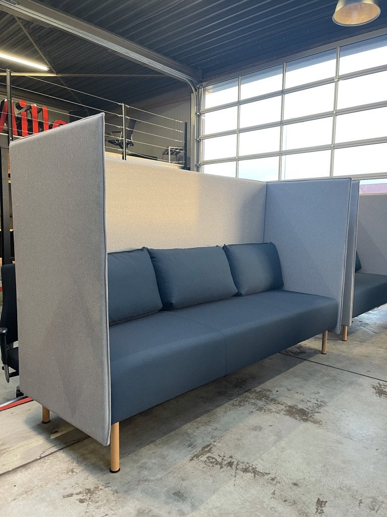 Kusch Co Creva Soft 3-zits Akoestische Zitbank, Niet ingevuld, Niet ingevuld, Driepersoons, 75 tot 100 cm