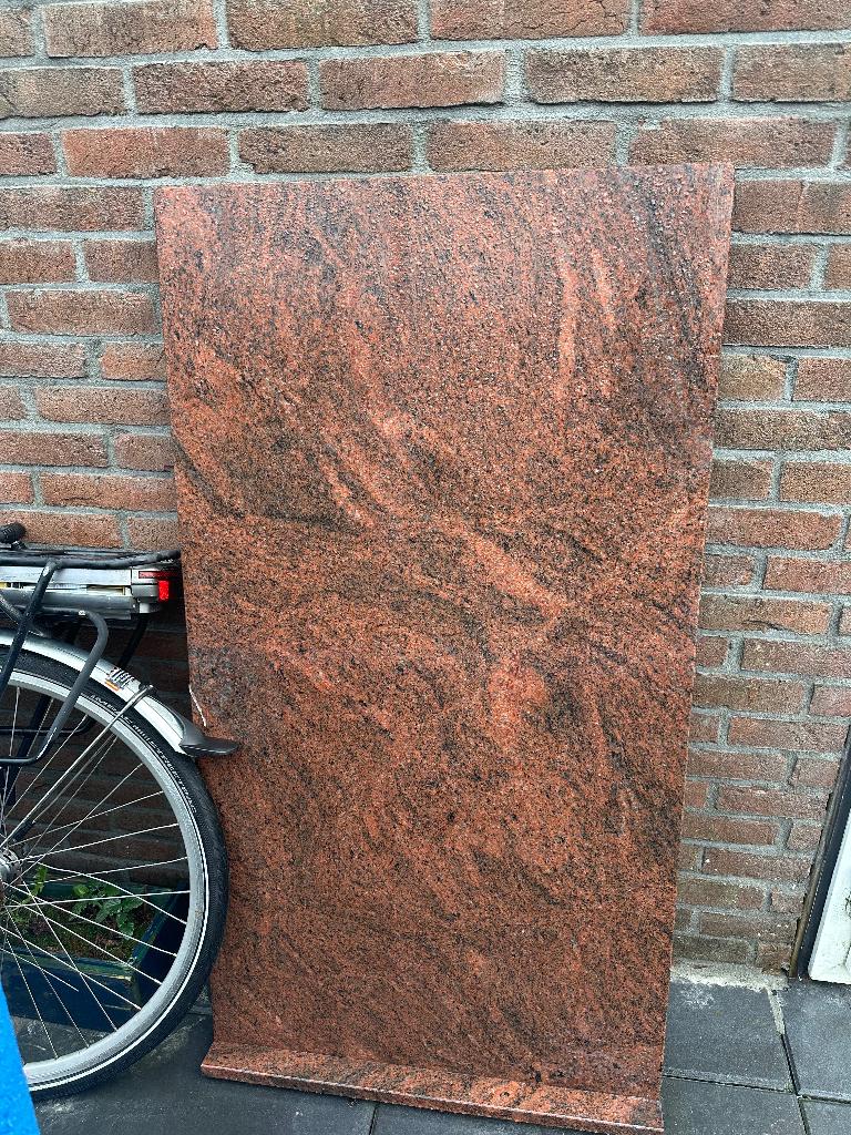 Aanrechtblad marmer, Huis en Inrichting, Keuken | Keukenelementen, Ophalen, Bruin, 100 tot 150 cm, 50 tot 100 cm
