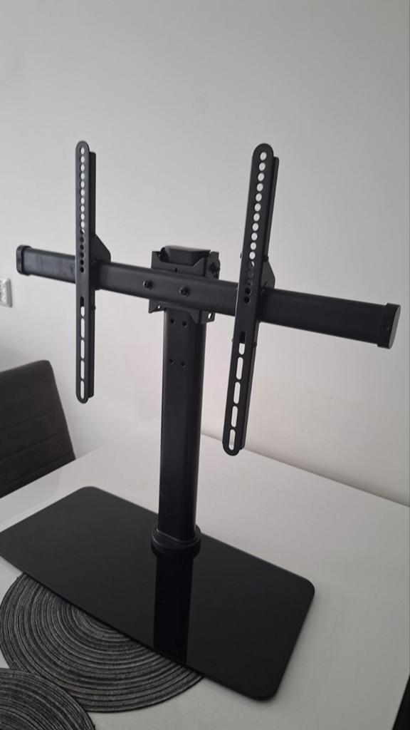 Universele TV Standaard - Zwart, Audio, Tv en Foto, Televisiebeugels, Ophalen of Verzenden