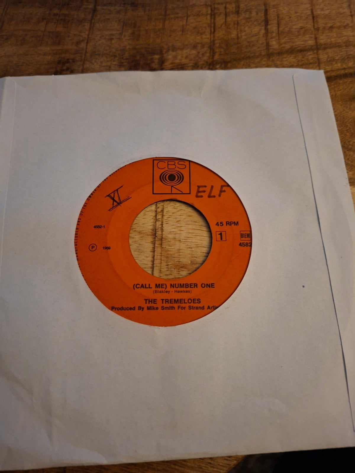 the tremeloes  / (call me) number one, Ophalen of Verzenden, Zo goed als nieuw, Pop