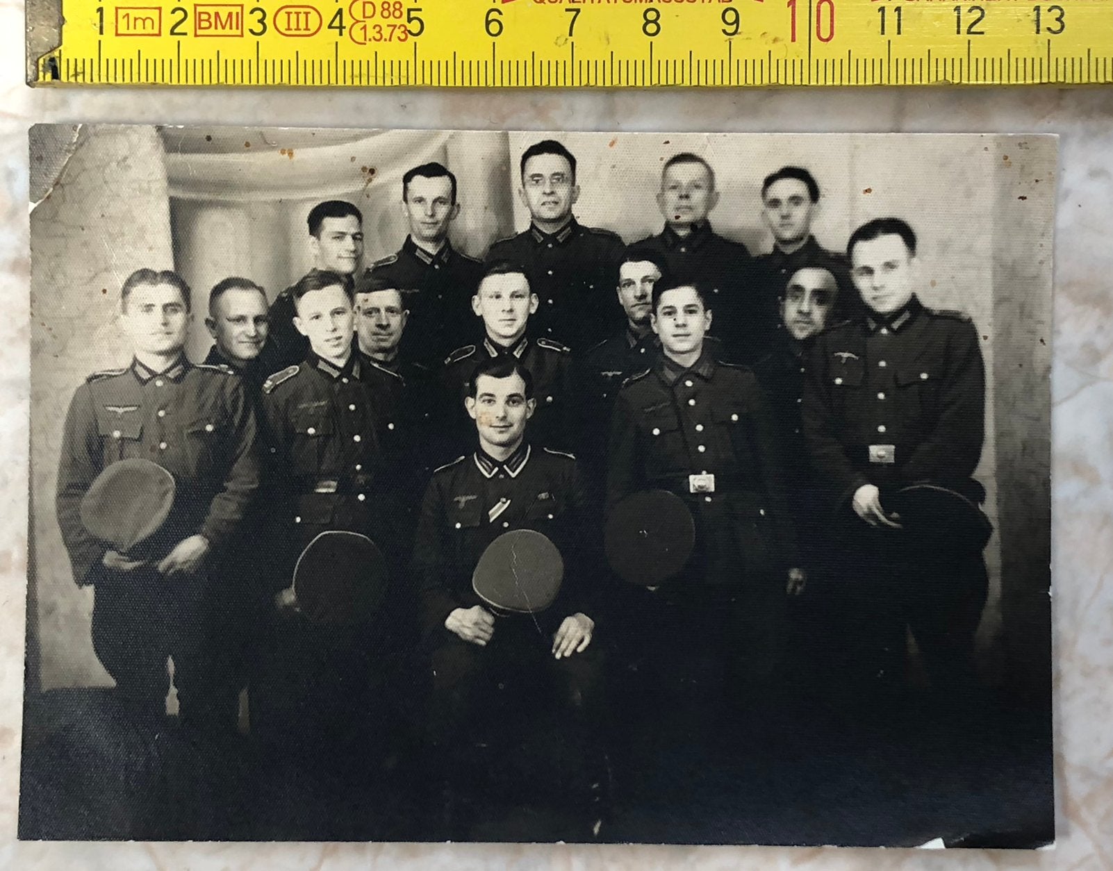 Fotokaart Duitse militairen. (2), Gebruikt, Verzenden, Foto, 1940 tot 1960