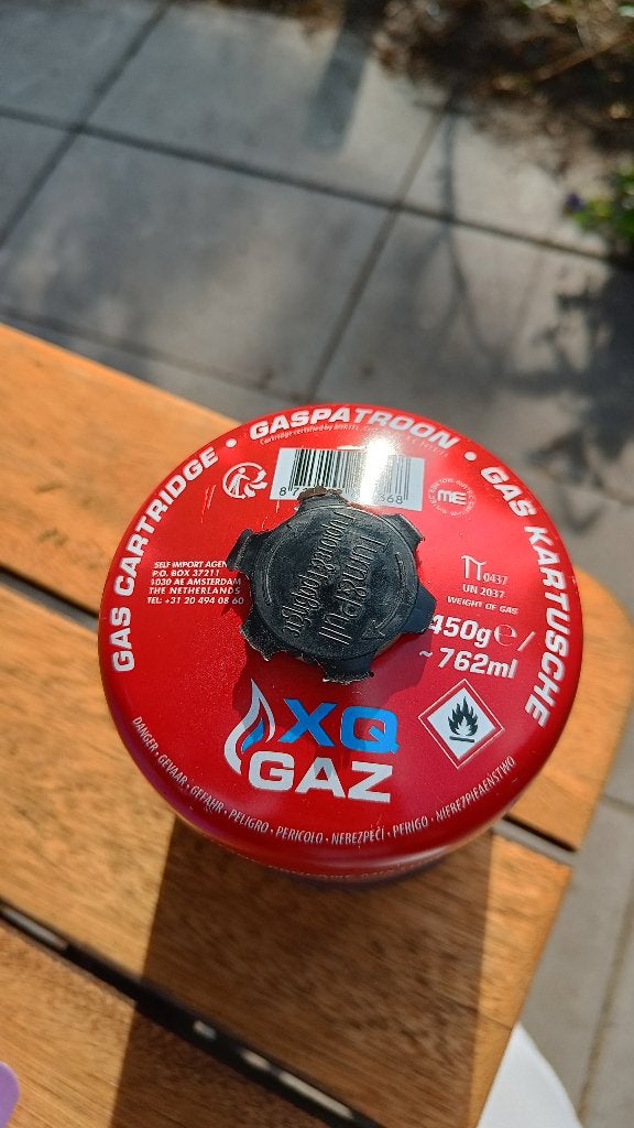 XQ GAz fles, Ophalen, Nieuw