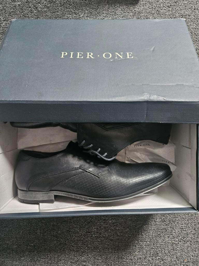 Pier One nette schoenen zwart, Kleding | Heren, Schoenen, Ophalen of Verzenden, Zwart
