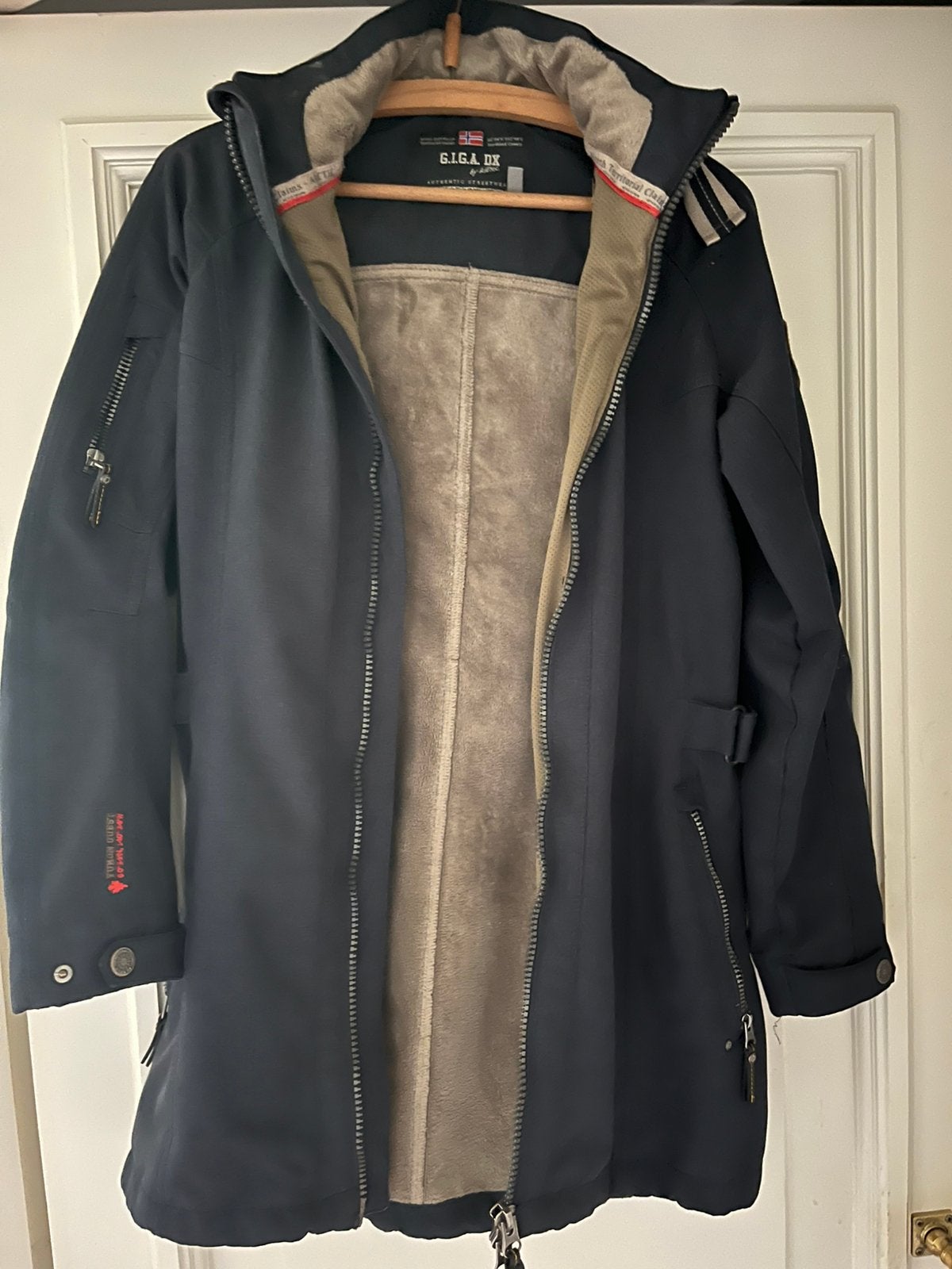 G.I.G.A. DX (Killtec) Softshell Parka / Jas –Donkerblauw– 38, Kleding | Dames, Ophalen of Verzenden, Zo goed als nieuw, Maat 38/40 (M)