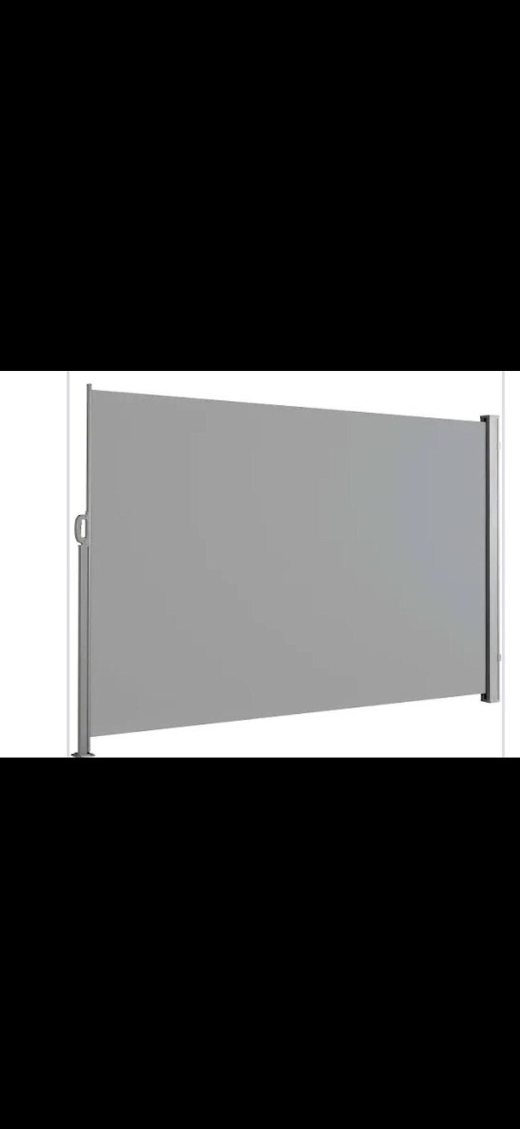 Oprolbaarwindscherm 300 x 200 cm, Tuin en Terras, Tuinschermen, Ophalen, Gebruikt