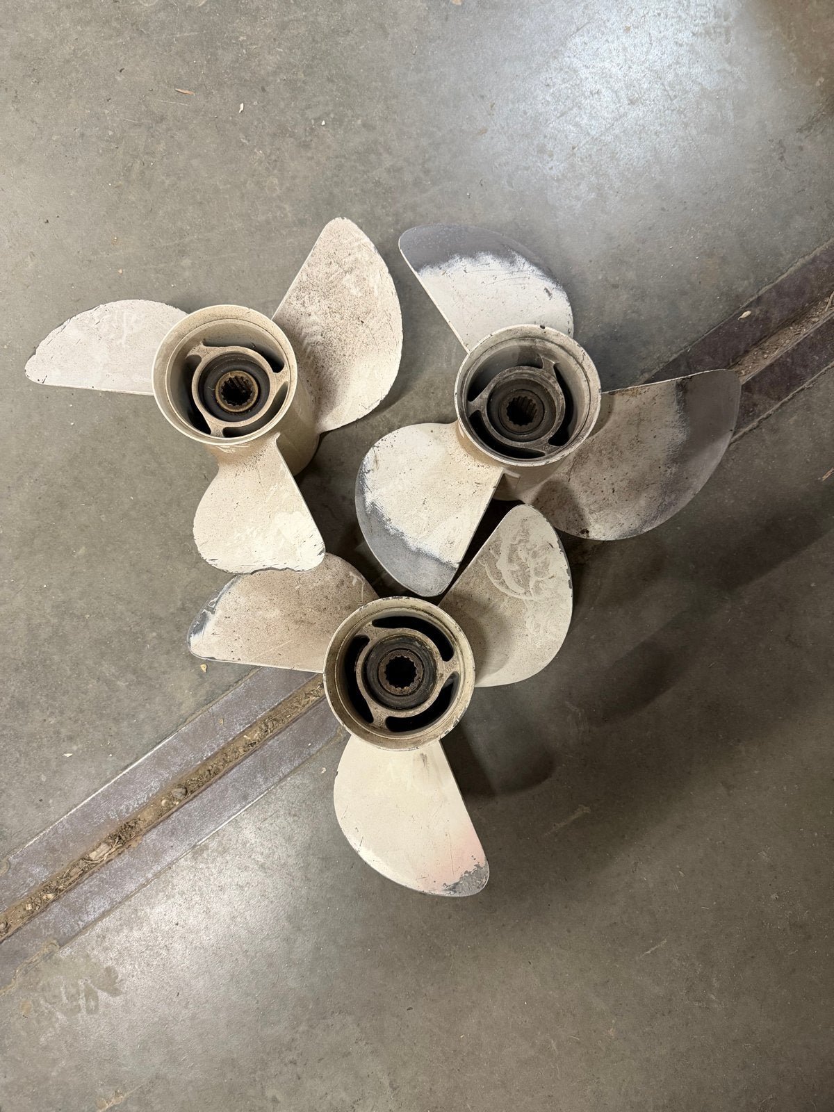 Gebruikte buitenboordmotor schroeven (13x19-K, 13x15-K), Ophalen, Gebruikt, Motor en Techniek, Motorboot