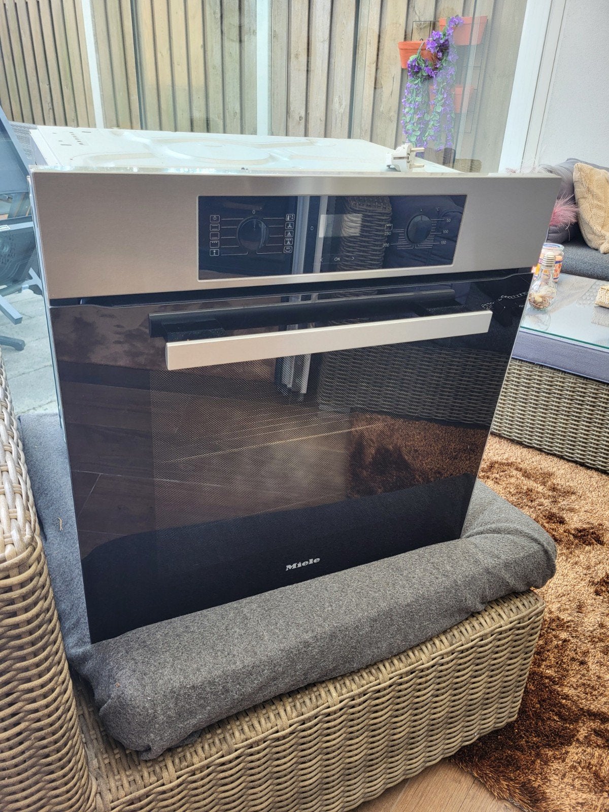 Miele Bakoven 58x60 - Gebruikt, Witgoed en Apparatuur, Ophalen, Gebruikt, Oven, 55 tot 60 cm