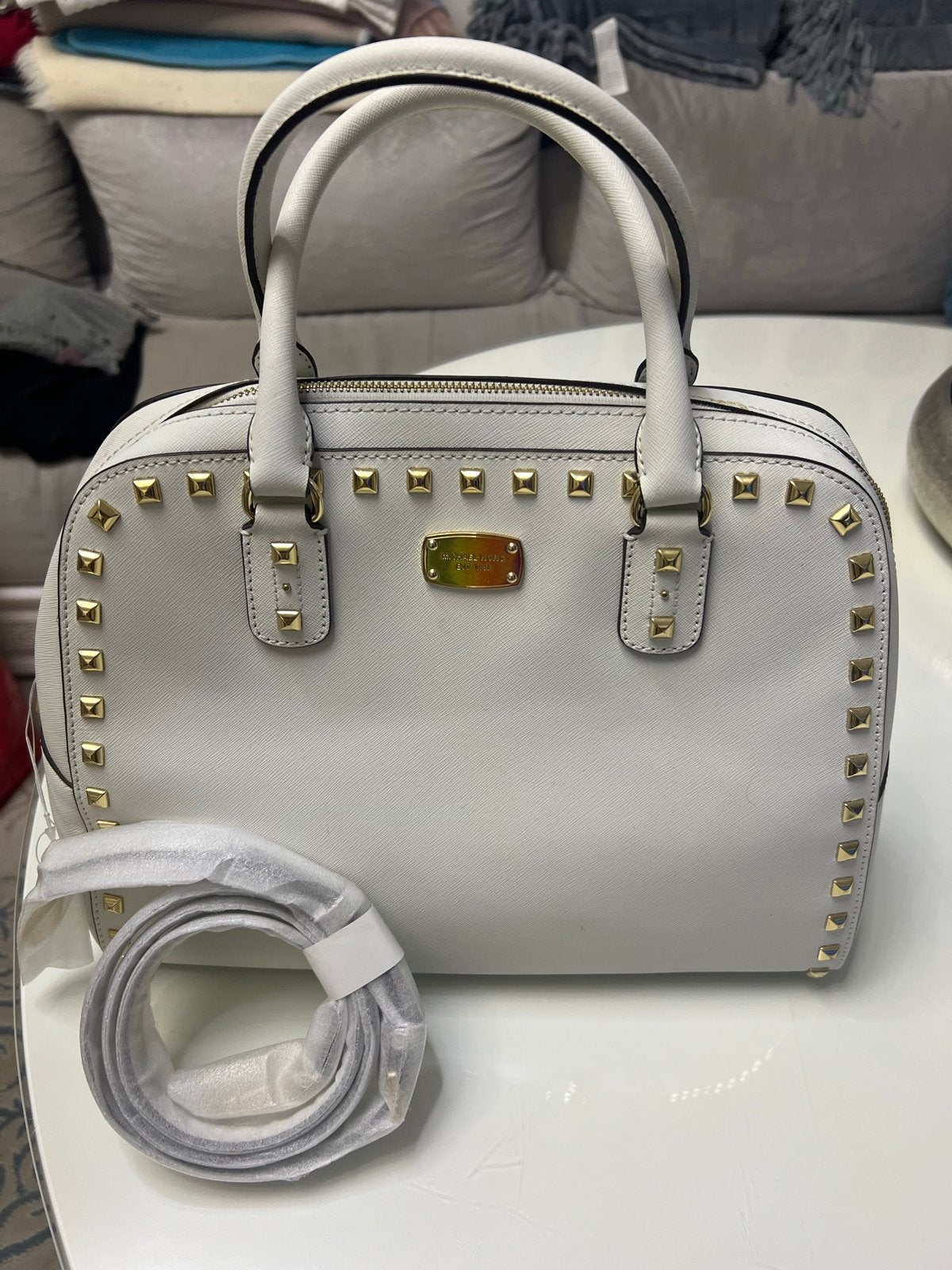 Nieuwe Michael Kors tas - Wit, Sieraden, Tassen en Uiterlijk, Tassen | Damestassen, Ophalen of Verzenden, Nieuw, Wit, Handtas