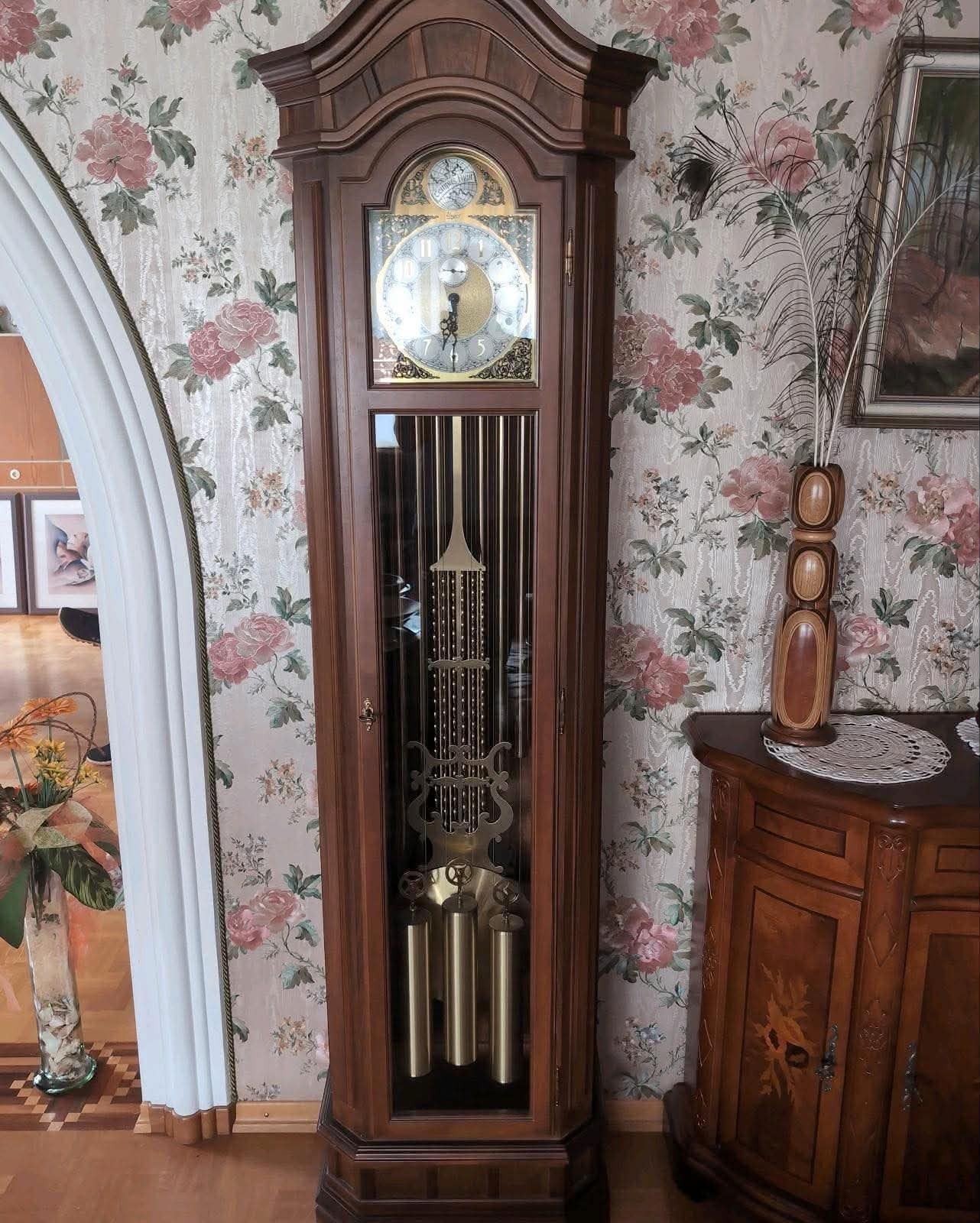 Staande klok met 9 pijpen, Antiek en Kunst, Ophalen of Verzenden