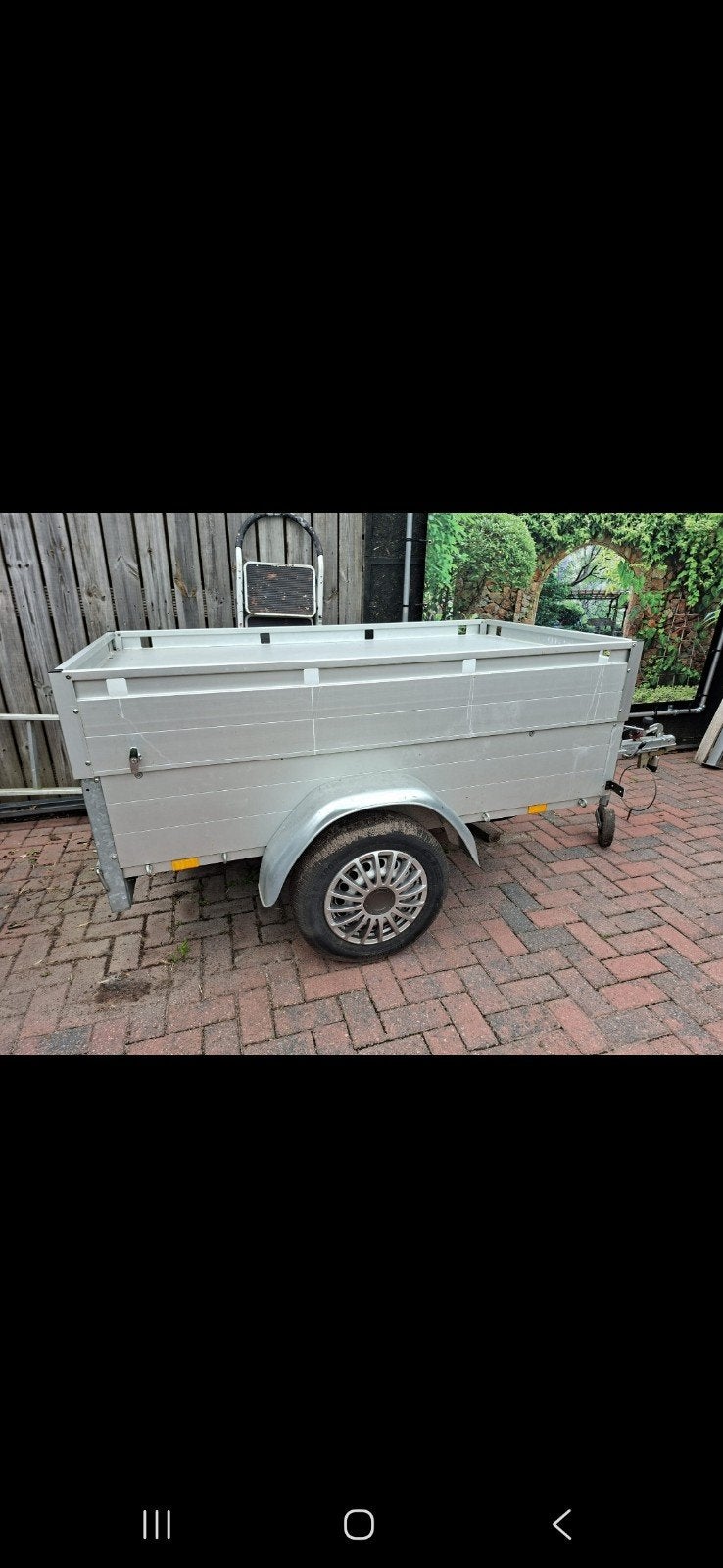 Anssems GT 750 aanhangwagen met huif en reservewiel, Auto diversen, Aanhangers en Bagagewagens, Ophalen, Gebruikt
