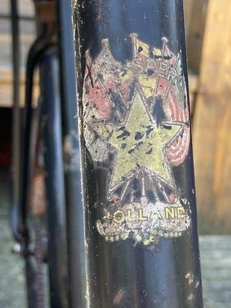 Leuke oude damesfiets, Ophalen