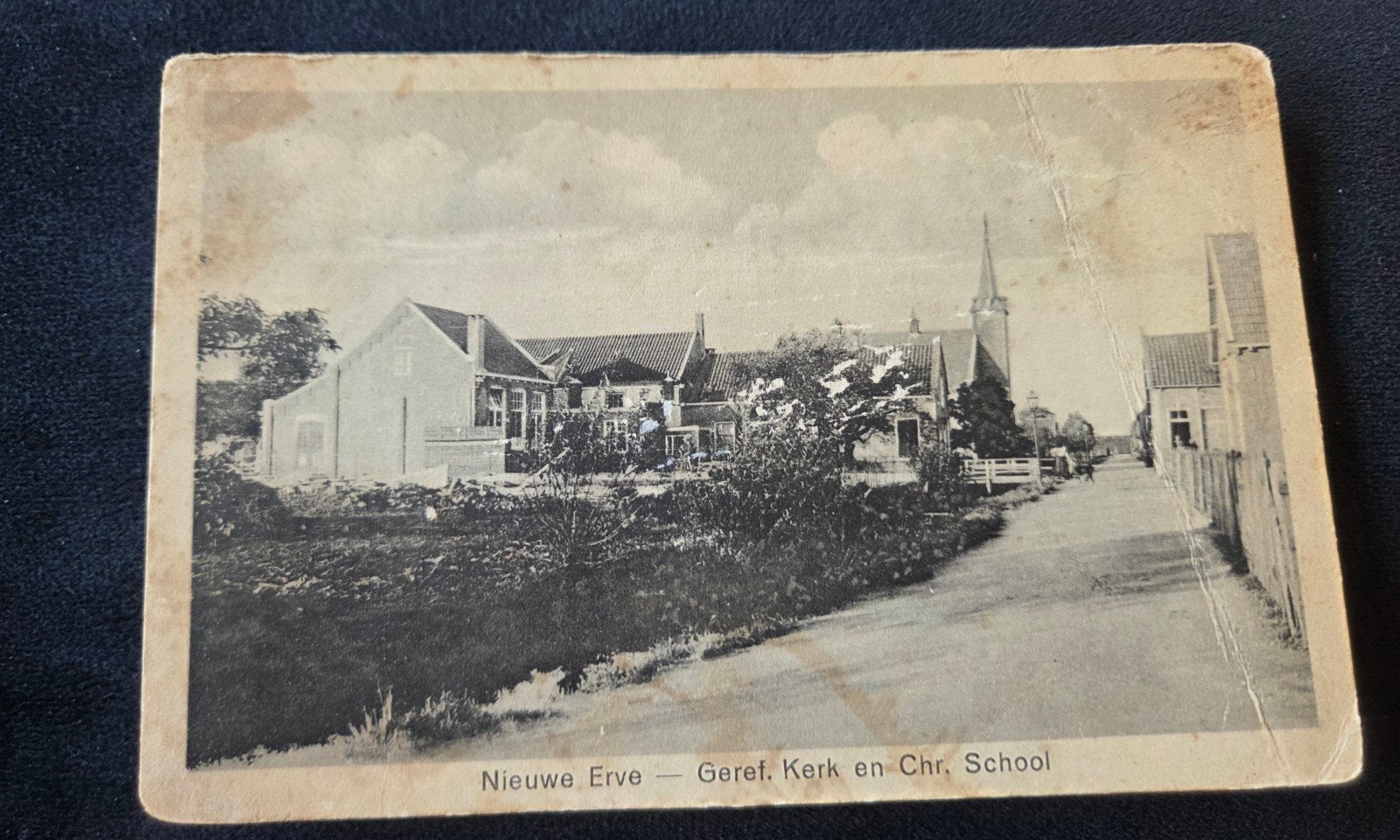 Nieuwe Erve in Heinenoord, Verzenden, Voor 1920, Ongelopen, Zuid-Holland