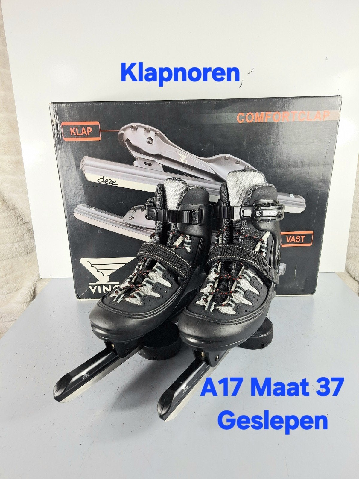 Zandstra 3592 Comfortclap Noren - Maat 37, Sport en Fitness, Klapschaats, Zandstra, Ophalen of Verzenden, Zo goed als nieuw