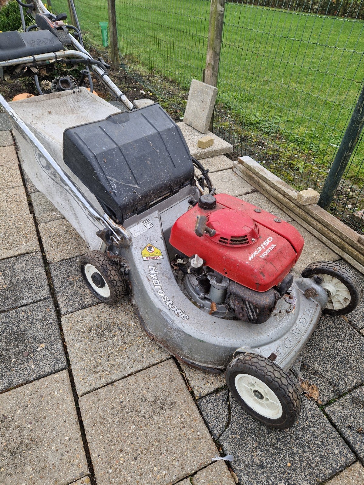 schuur vondst Honda grasmaaier, Tuin en Terras, Ophalen, Gebruikt