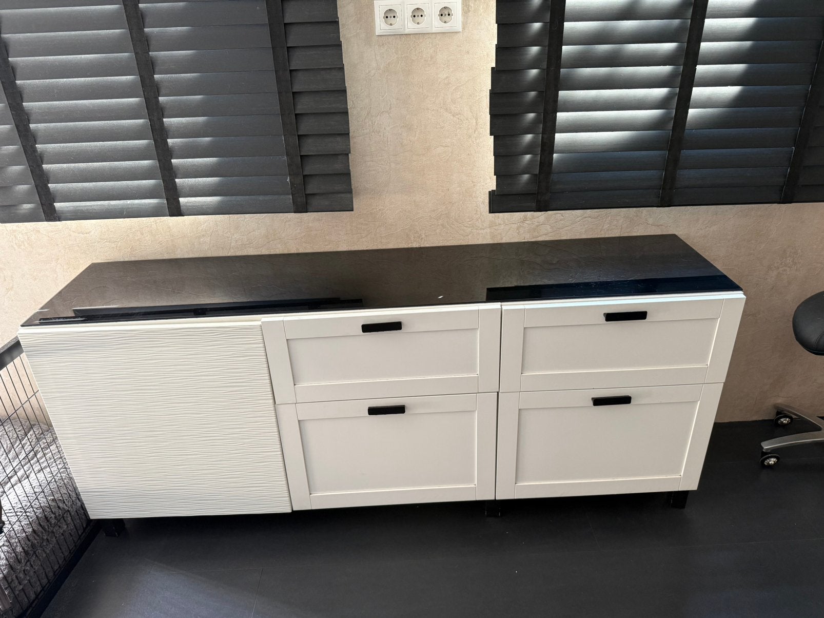 Dressoir en klein kastje, Ophalen, Zo goed als nieuw, 25 tot 50 cm, 150 tot 200 cm