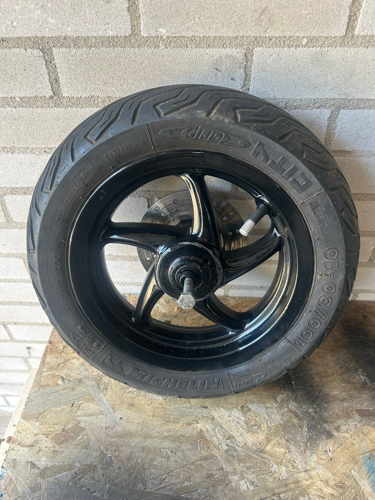 Type 3 velg met nieuwe Michelin band, Ophalen of Verzenden, Zo goed als nieuw, Overige typen, Overige merken