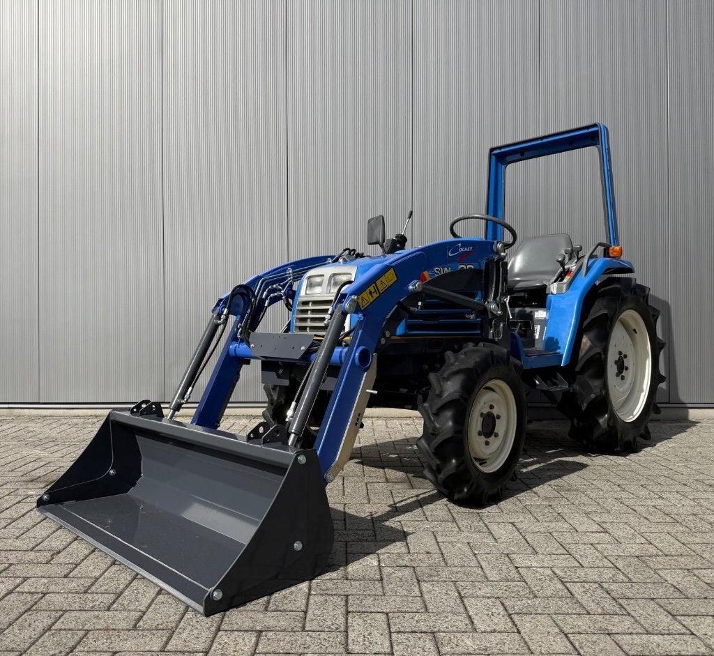 Iseki Sial 23 minitrekker met voorlader - 27PK - 4WD - BTW, Overige merken, Gebruikt, Tot 2500, Ophalen of Verzenden