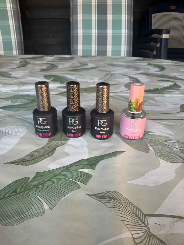 pink gellac nagellak nagel lak pinkgellac, Ophalen, Overige kleuren, Zo goed als nieuw, Handen en Nagels