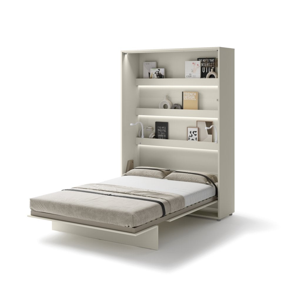 Concept opklapbed verticaal - 140x200 - Cashmere, Niet ingevuld, Niet ingevuld, Niet ingevuld