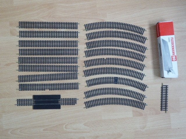 Restant Jouef H0 rails, Hobby en Vrije tijd, Gebruikt, Gelijkstroom, Jouef, Rails