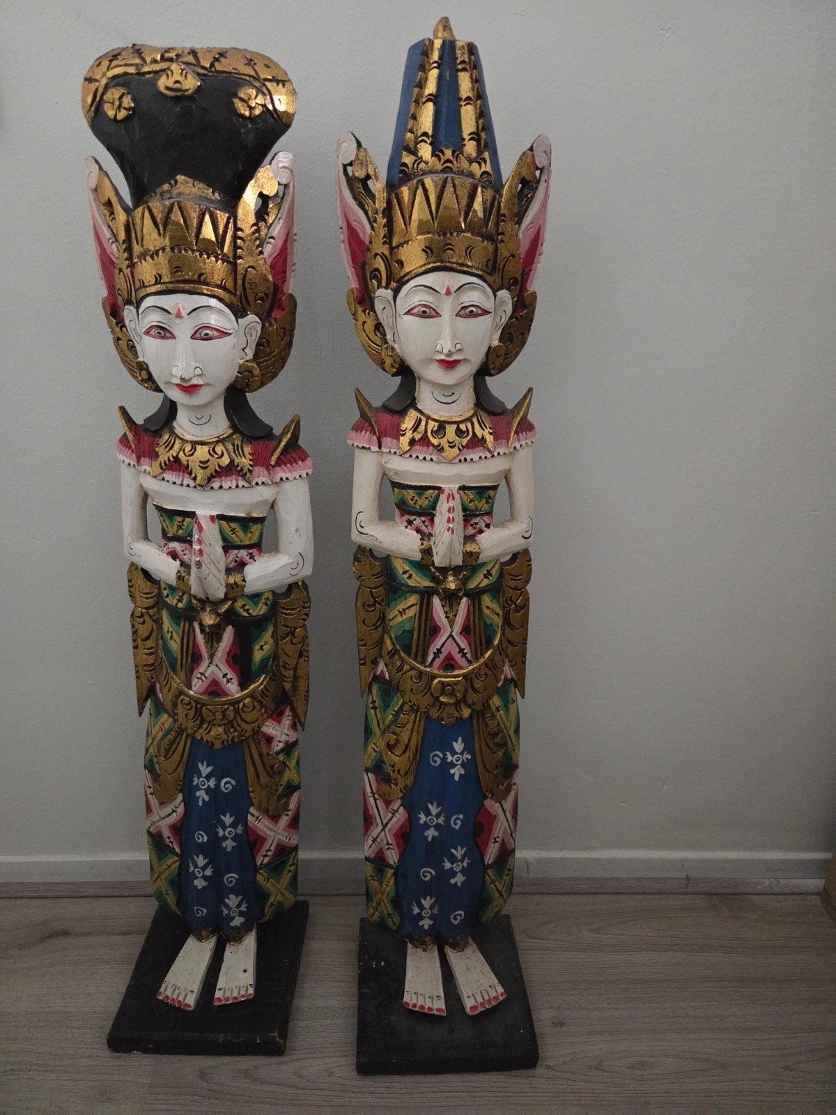 Rama & Sita houten beelden, Ophalen of Verzenden