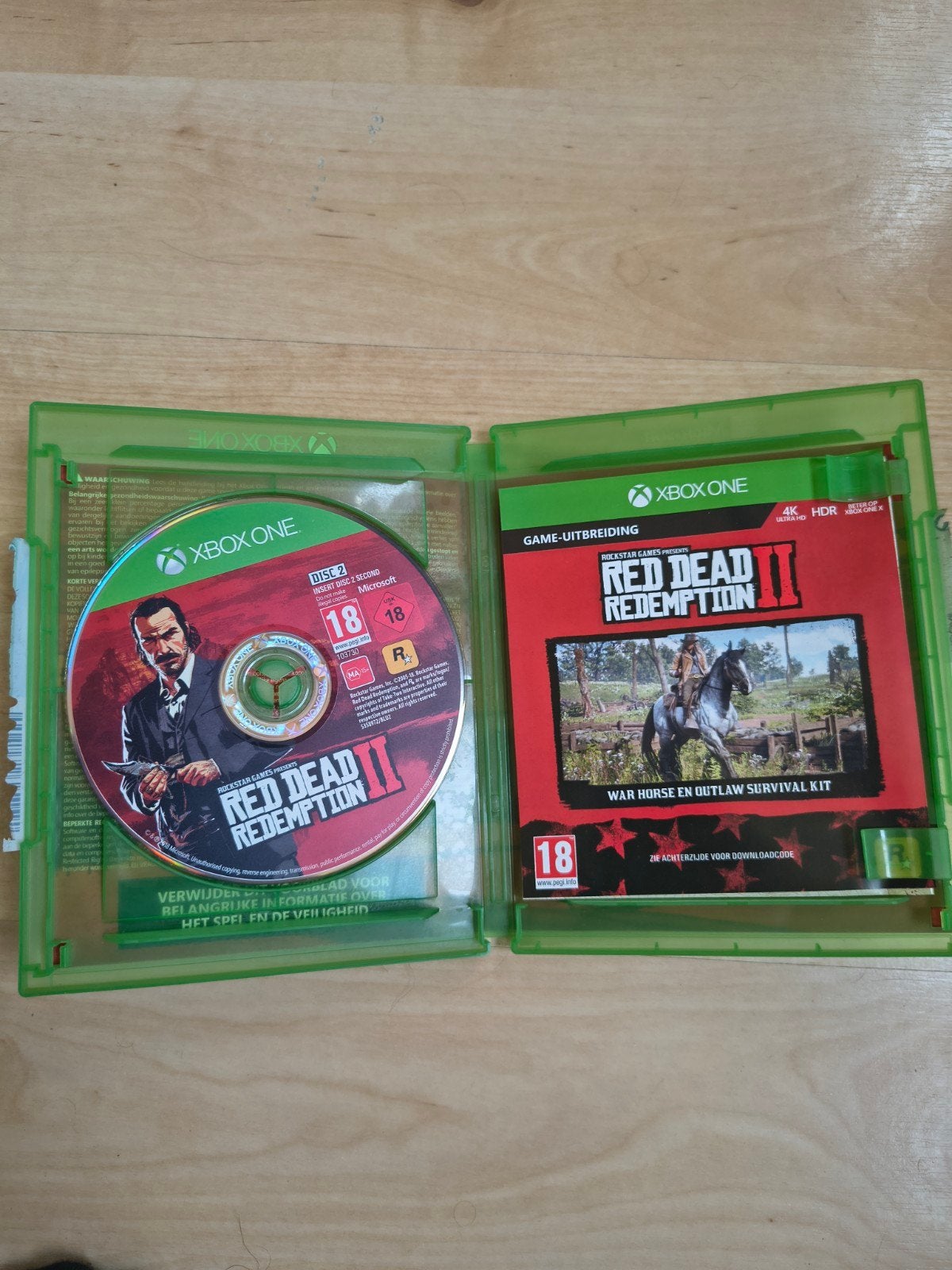 Red Dead Redemption 2 - Xbox One, Avontuur en Actie, Online, Vanaf 18 jaar, 1 speler