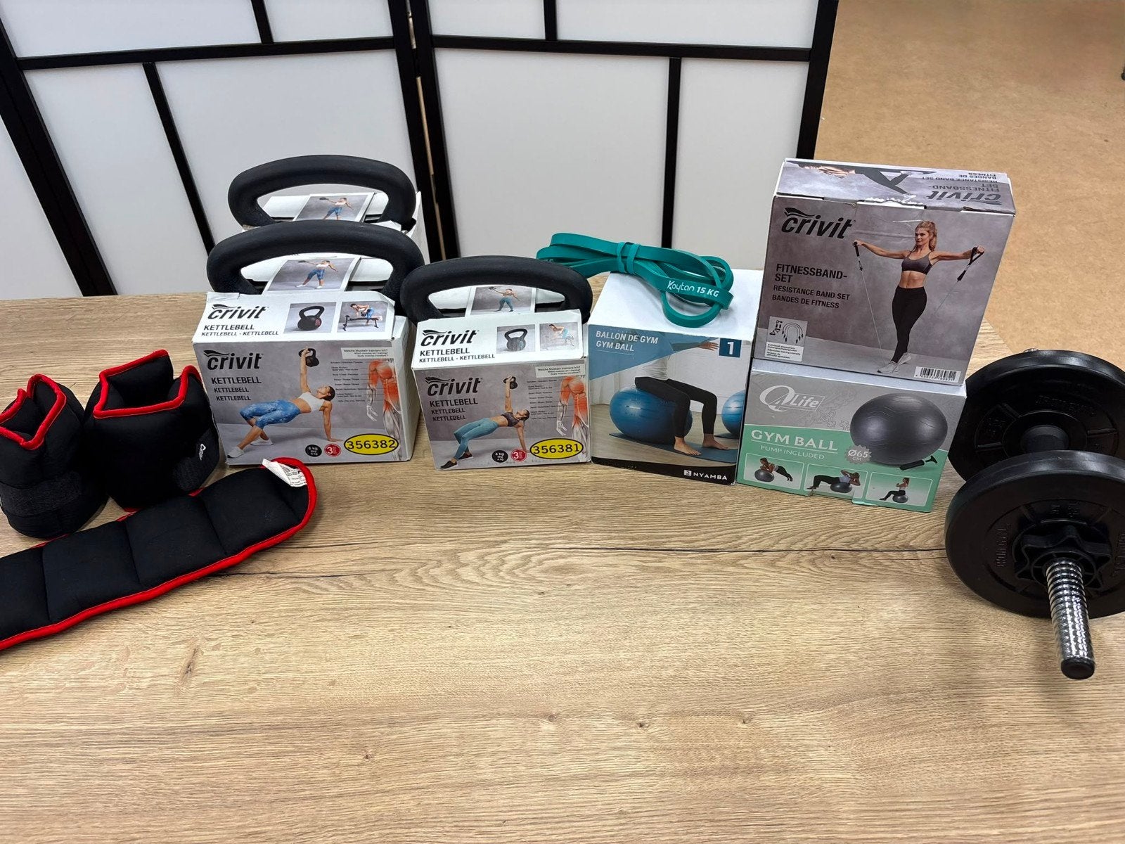 Small homegym apratuur!, Ophalen, Zo goed als nieuw