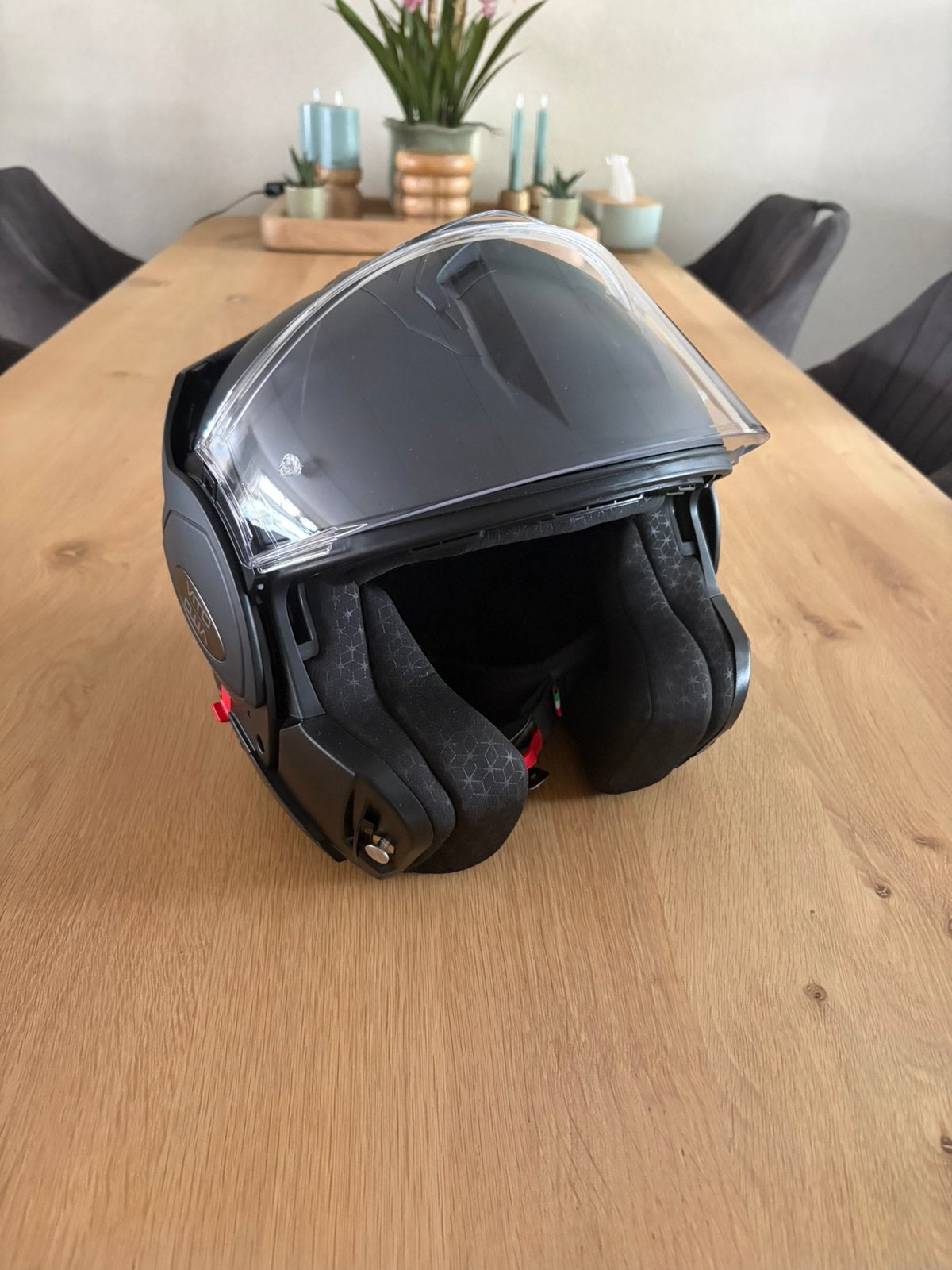 Vito helm reverse mat zwart, Motoren, Kleding | Motorhelmen, Overige merken, Heren, Nieuw zonder kaartje, L