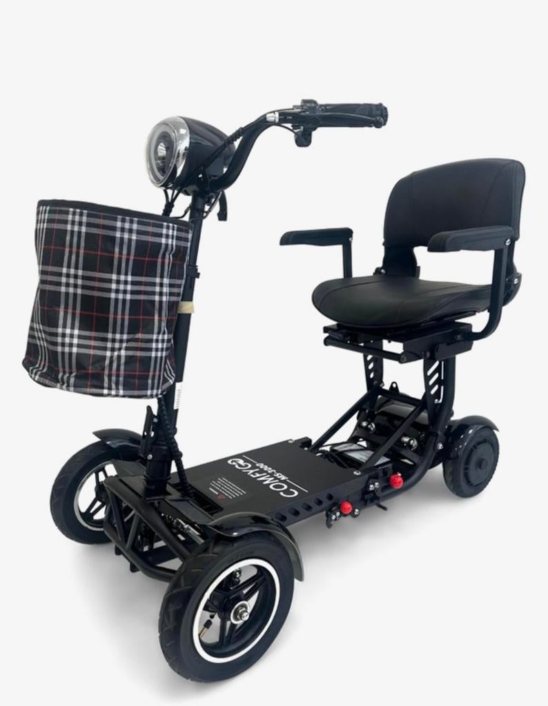 ComfyGO MS-3000 Plus scootmobiel zwart 18 km/u 40 km, Diversen, Zo goed als nieuw, Ophalen, Overige merken, 16 km/u of meer