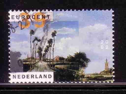 Nederland 2002 2092 M Hobbema, Gest, Ophalen of Verzenden, Na 1940, Gestempeld