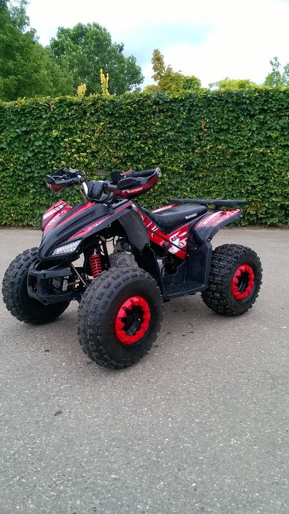 quad 125cc automaat trekt lekker snel, Fietsen en Brommers, Minibikes, Midibikes en Pitbikes, Ophalen, Overige typen, 125 cc, Schijfrem