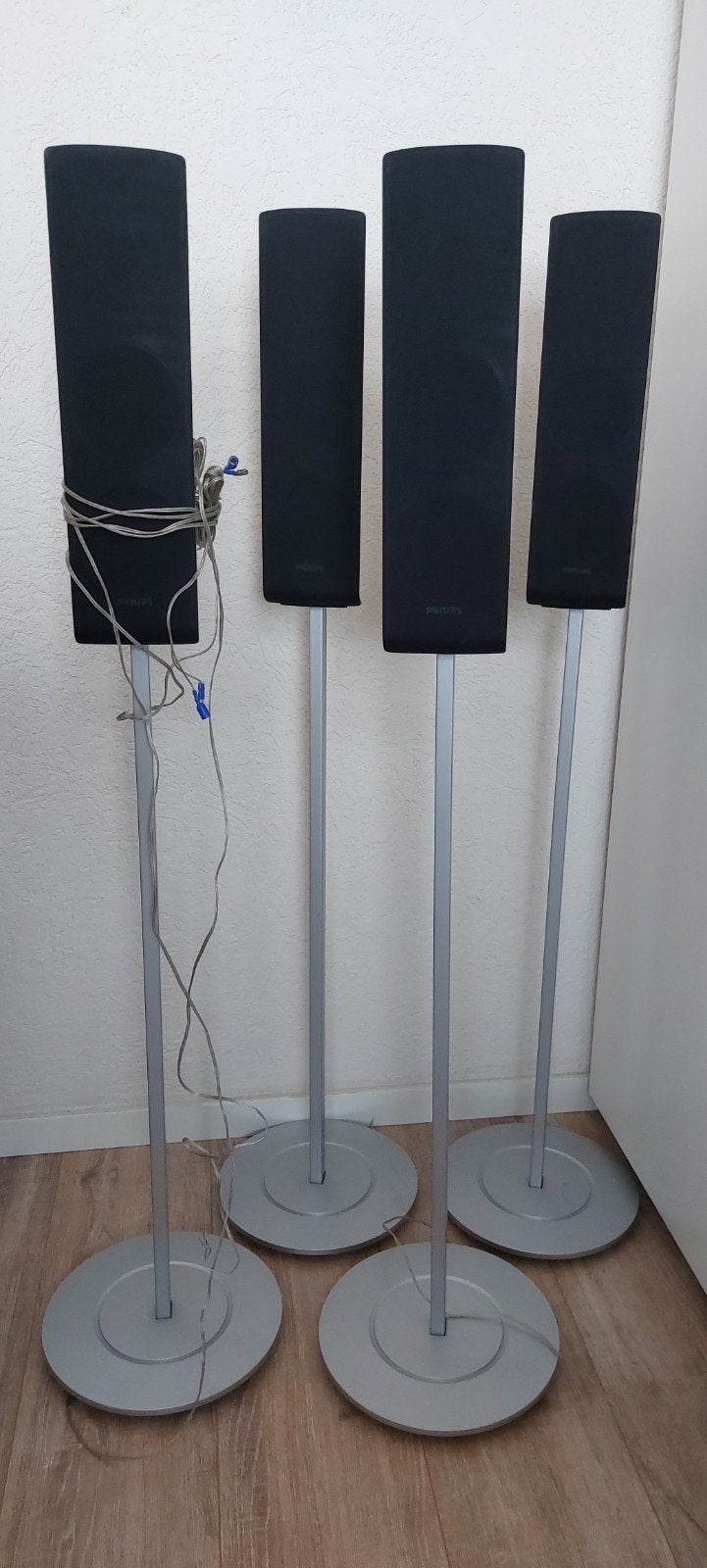 Philips Surround Speakerset met standaard, Philips, Gebruikt, Ophalen of Verzenden, Surroundset