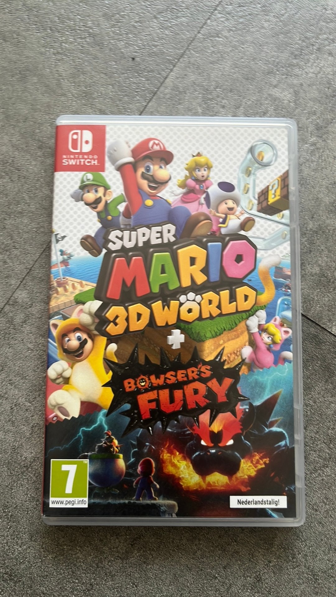 Super mario bros + bowsers fury switch 1, Zo goed als nieuw, 3 spelers of meer, Vanaf 7 jaar, Ophalen