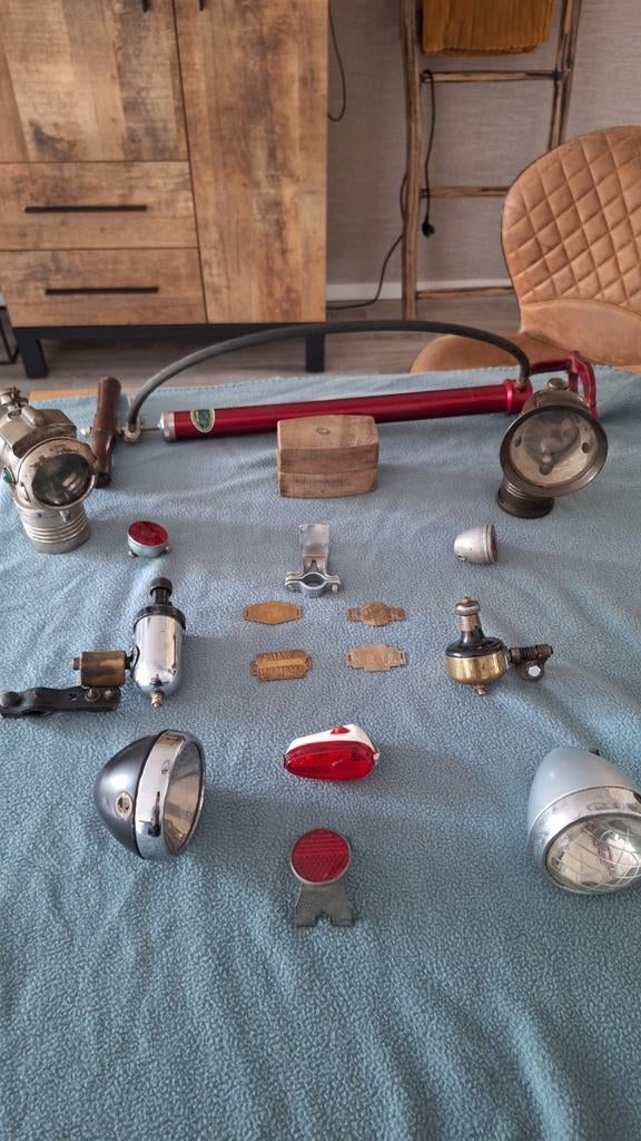 Oldtimer fietsonderdelen, Ophalen of Verzenden