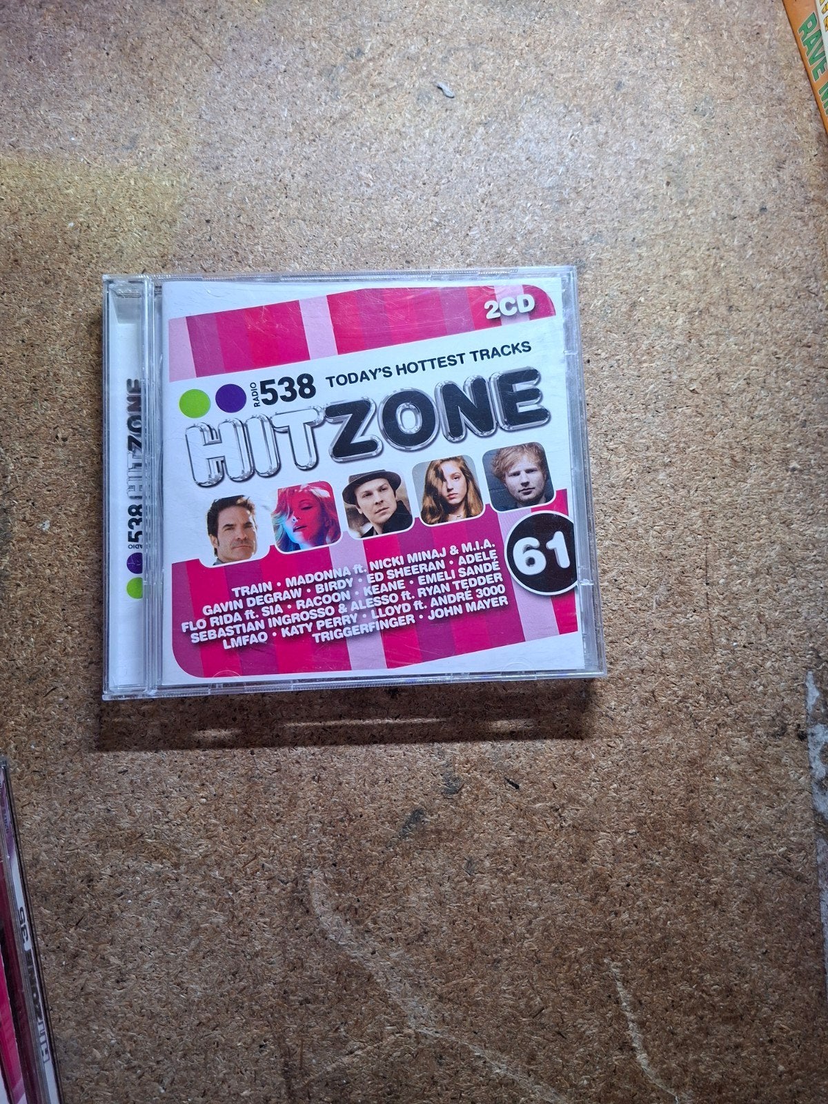 Radio 538 Hitzone 61 - 2CD - Today's Hottest Tracks, Gebruikt, Pop, Ophalen of Verzenden, Verzamelalbum