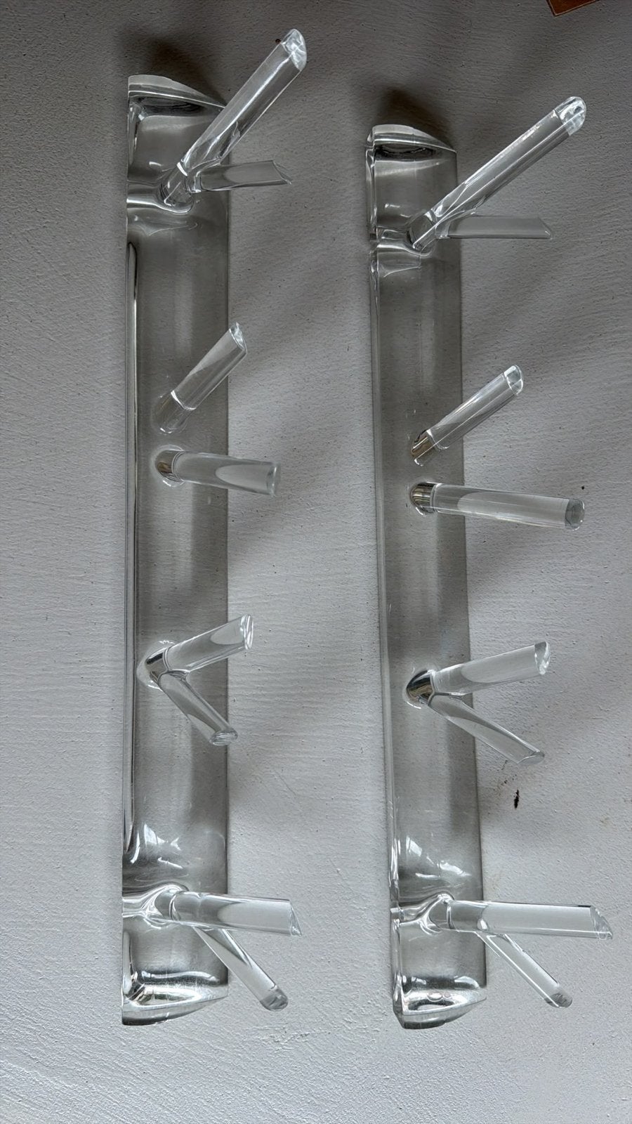 Umbra Icelet kapstok van helder acryl, Wandkapstok, Kunststof, Gebruikt, Ophalen of Verzenden
