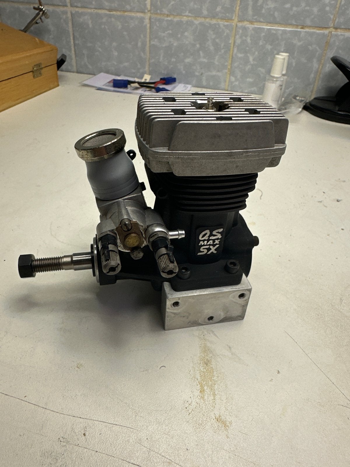 OS MAX SX 91 Nitro Motor voor RC helicopters 700, Hobby en Vrije tijd, Modelbouw | Radiografisch | Helikopters en Quadcopters