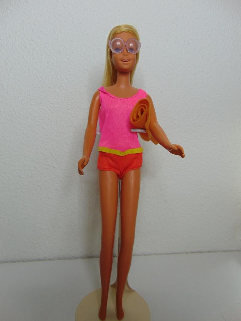 70s Barbie Vintage Francie, Ophalen of Verzenden, Gebruikt, Pop