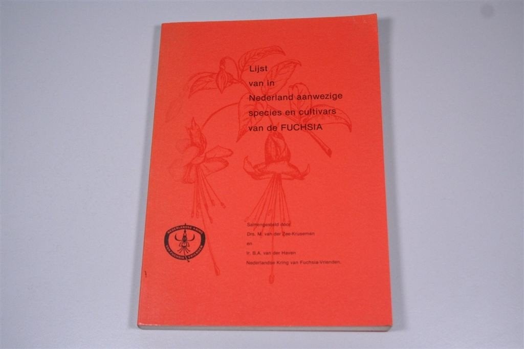 Lijst Fuchsia Species/Cultivars — 1984, Boeken, Ophalen of Verzenden, Gelezen