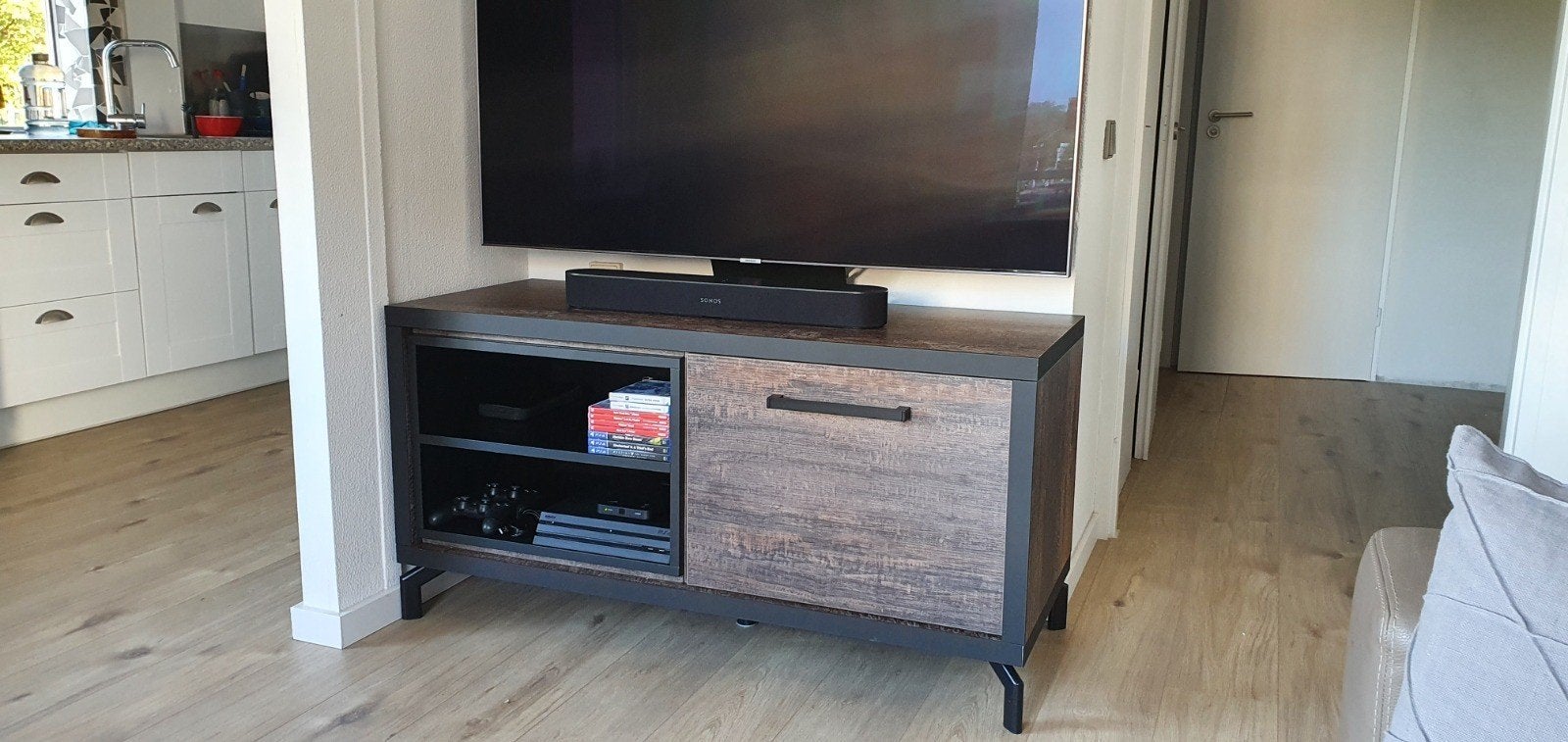 Hoge kast, salontafel, tv meubel, Ophalen, Zo goed als nieuw, 25 tot 50 cm, Minder dan 100 cm