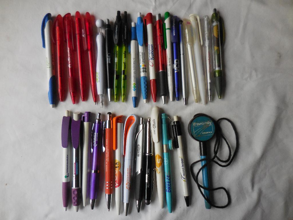Reclame Ballpoints (230+), Ophalen, Gebruikt