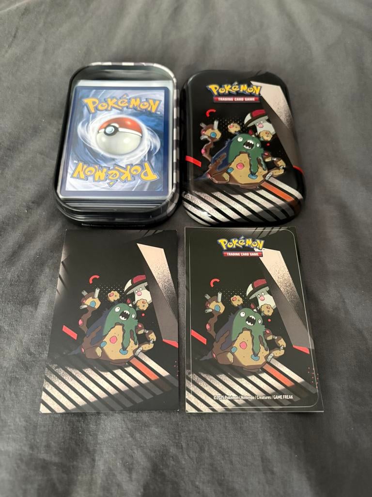 Black Bolt & White Flare mini tin (incl. een Holo en Ex), Ophalen of Verzenden, Zo goed als nieuw