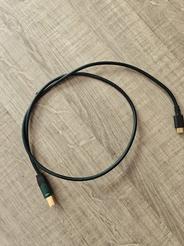 Audioquest Forest USB-C naar USB-B, Verzenden, Gebruikt, Minder dan 2 meter, Overige kabels