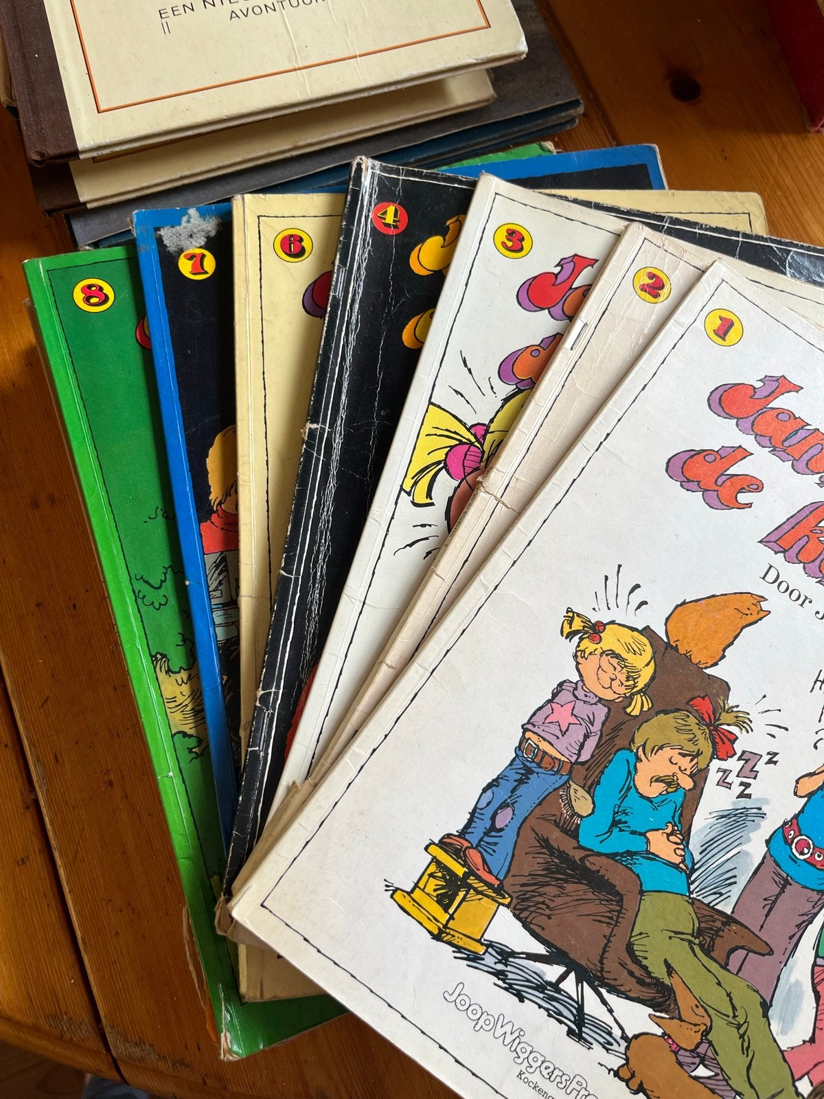 Jan Jans en de kinderen - Nummers 1 t/m 27 (diverse), Boeken, Stripboeken, Meerdere stripboeken, Ophalen of Verzenden, Gelezen