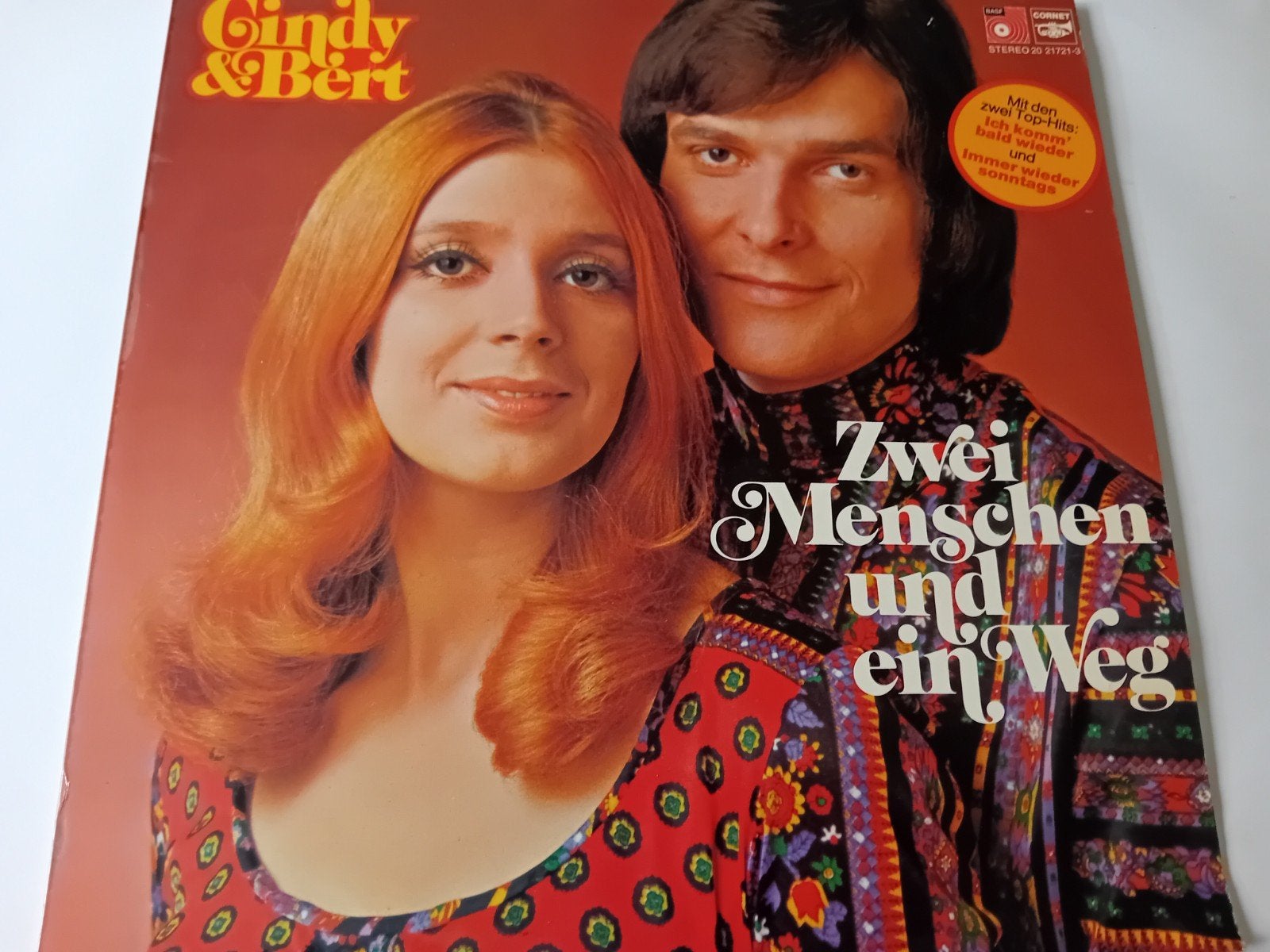 Cindy & Bert - Zwei Menschen und ein Weg (LP), Verzenden, Gebruikt, Overige genres, Album