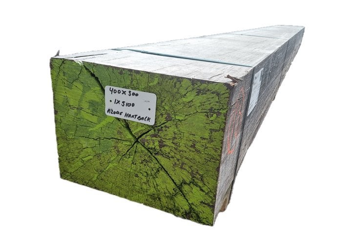 Hardhouten balk 30x40 cm 5.10 meter - nr: HB12, Ophalen, 250 cm of meer, Balken, Hardhout