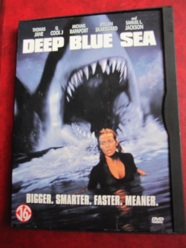 Deep Blue Sea (1999), Vanaf 16 jaar, Ophalen of Verzenden, Zo goed als nieuw, Actie
