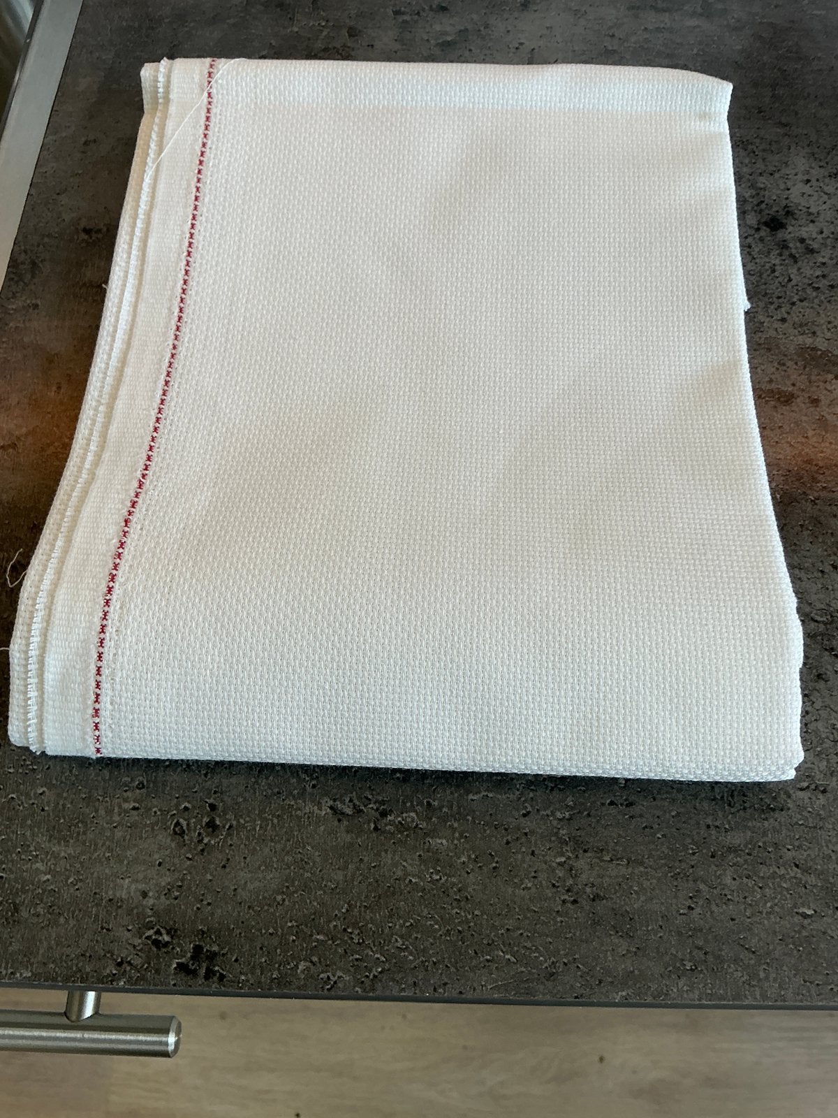 Borduurlinnen 100x75 cm. Aida 98x75 cm. Beiden antiek wit, Ophalen of Verzenden, Nieuw, Handborduren, Onderdeel of Toebehoren