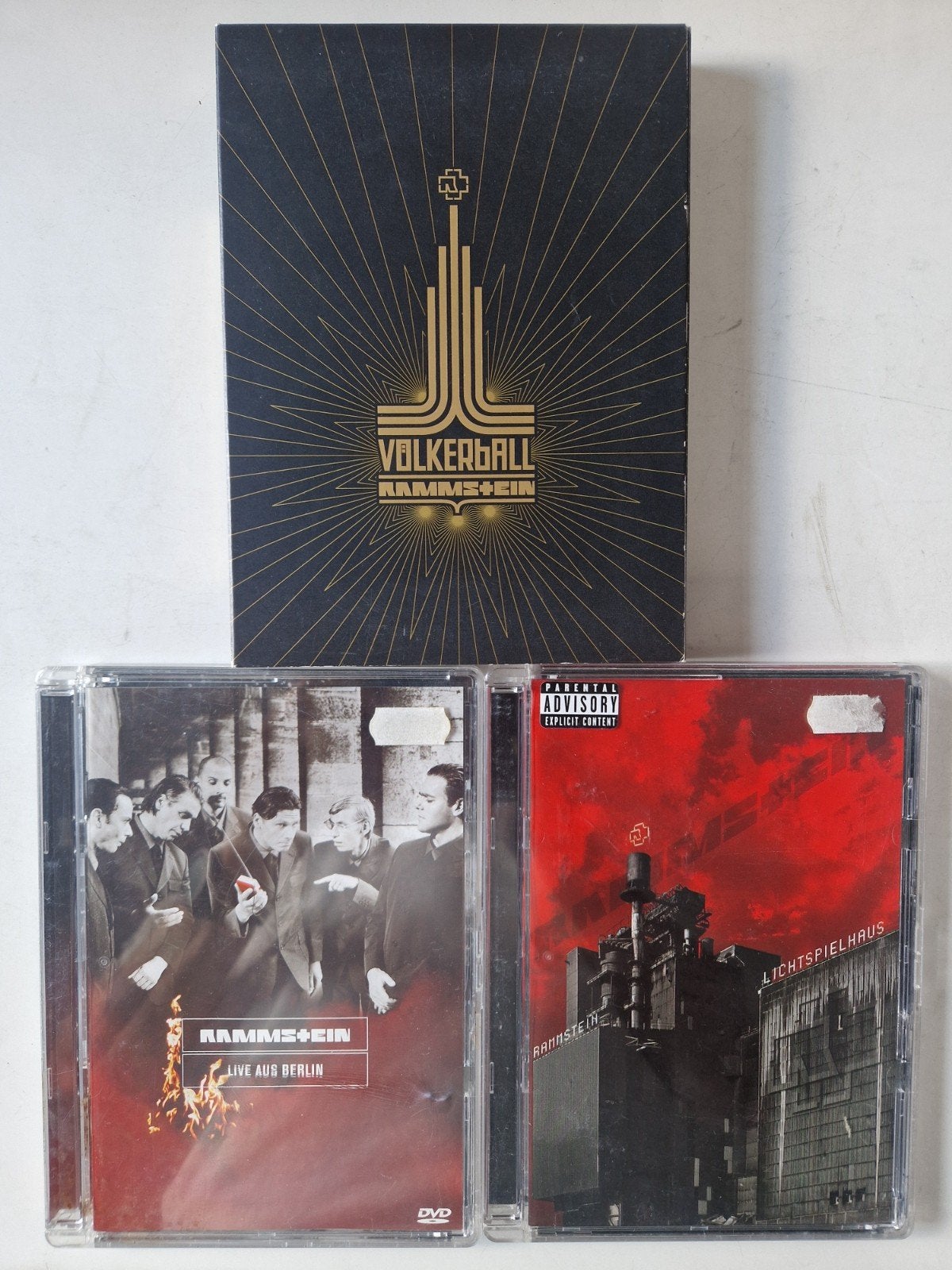 Rammstein Collectie: Völkerball, Live aus Berlin, Lichtsp, Gebruikt, Vanaf 16 jaar, Nederlands, Duits